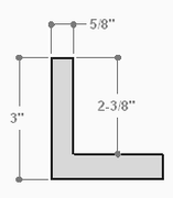 This large profile, L-shape floating canvas frame features a deep, 2-3/8 " rabbet dressed all in classic matte white. 

Display your favourite gallery wrapped canvas Giclée print or painting with authentic, fine art style. This canvas floater is ideal for large images mounted on thick (1.5 to 2 " deep) stretcher bars.

*Note: These solid wood, custom canvas floaters are for stretched canvas prints and paintings, and raised wood panels.

N7711 Piano Matte White Floater